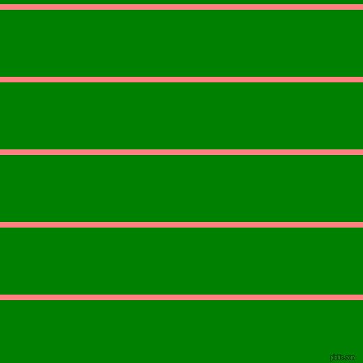 horizontal lines stripes, 8 pixel line width, 96 pixel line spacing, Salmon and Green horizontal lines and stripes seamless tileable