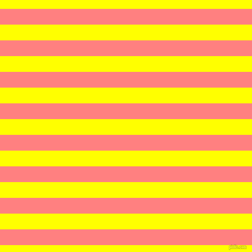 horizontal lines stripes, 32 pixel line width, 32 pixel line spacing, Salmon and Yellow horizontal lines and stripes seamless tileable