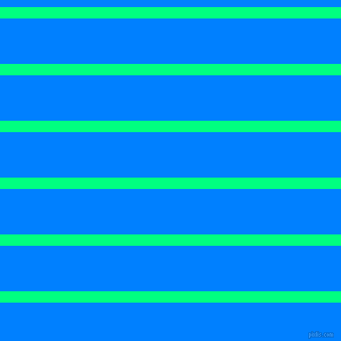 horizontal lines stripes, 16 pixel line width, 64 pixel line spacing, Spring Green and Dodger Blue horizontal lines and stripes seamless tileable