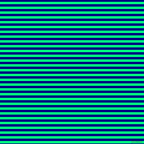 horizontal lines stripes, 8 pixel line width, 8 pixel line spacing, Spring Green and Navy horizontal lines and stripes seamless tileable