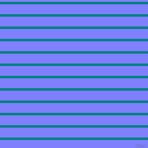 horizontal lines stripes, 8 pixel line width, 32 pixel line spacing, Teal and Light Slate Blue horizontal lines and stripes seamless tileable