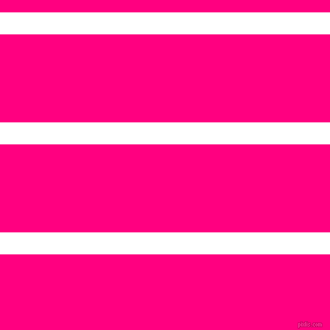 horizontal lines stripes, 32 pixel line width, 128 pixel line spacing, White and Deep Pink horizontal lines and stripes seamless tileable