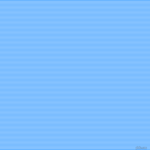 horizontal lines stripes, 2 pixel line width, 2 pixel line spacing, White and Dodger Blue horizontal lines and stripes seamless tileable