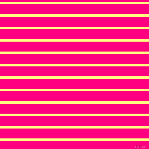 horizontal lines stripes, 8 pixel line width, 32 pixel line spacing, Witch Haze and Deep Pink horizontal lines and stripes seamless tileable