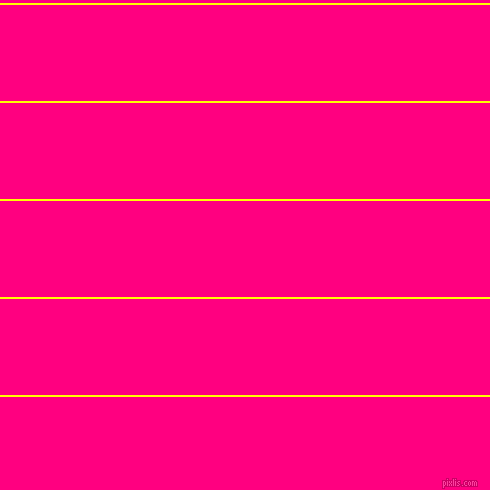 horizontal lines stripes, 2 pixel line width, 96 pixel line spacing, Yellow and Deep Pink horizontal lines and stripes seamless tileable