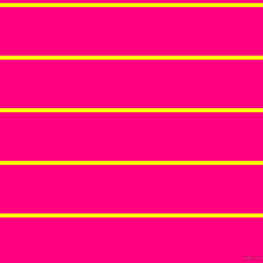 horizontal lines stripes, 8 pixel line width, 96 pixel line spacing, Yellow and Deep Pink horizontal lines and stripes seamless tileable