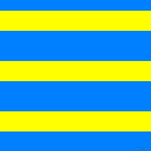 horizontal lines stripes, 64 pixel line width, 96 pixel line spacing, Yellow and Dodger Blue horizontal lines and stripes seamless tileable