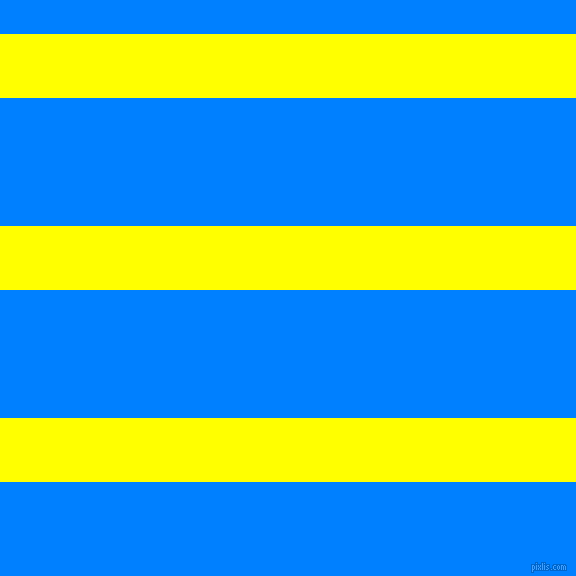 horizontal lines stripes, 64 pixel line width, 128 pixel line spacing, Yellow and Dodger Blue horizontal lines and stripes seamless tileable