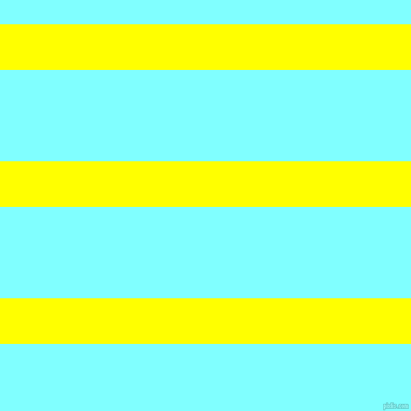 horizontal lines stripes, 64 pixel line width, 128 pixel line spacing, Yellow and Electric Blue horizontal lines and stripes seamless tileable