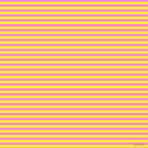 horizontal lines stripes, 8 pixel line width, 8 pixel line spacing, Yellow and Fuchsia Pink horizontal lines and stripes seamless tileable