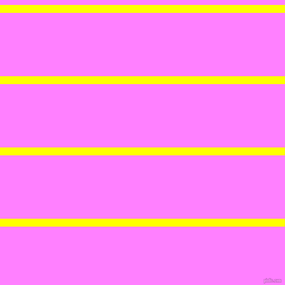 horizontal lines stripes, 16 pixel line width, 128 pixel line spacing, Yellow and Fuchsia Pink horizontal lines and stripes seamless tileable