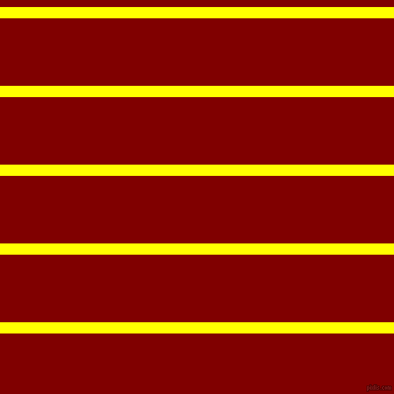 horizontal lines stripes, 16 pixel line width, 96 pixel line spacing, Yellow and Maroon horizontal lines and stripes seamless tileable