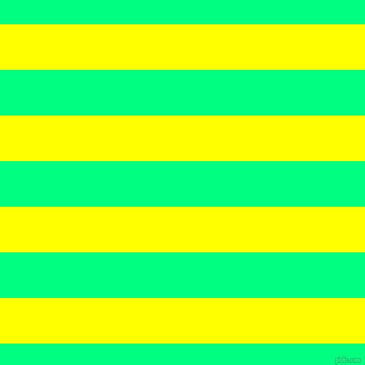 horizontal lines stripes, 64 pixel line width, 64 pixel line spacing, Yellow and Spring Green horizontal lines and stripes seamless tileable