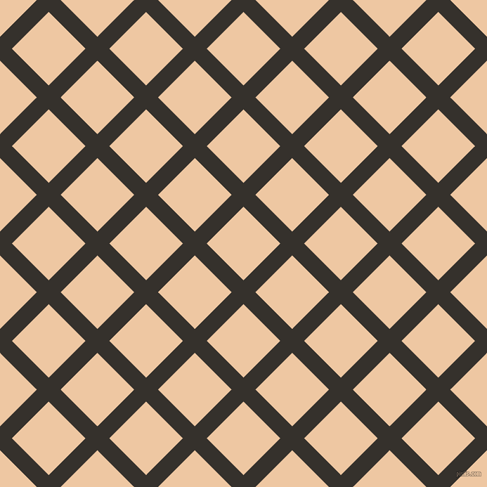 45/135 degree angle diagonal checkered chequered lines, 24 pixel lines width, 74 pixel square size, Acadia and Negroni plaid checkered seamless tileable
