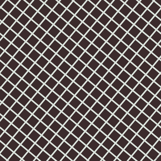 50/140 degree angle diagonal checkered chequered lines, 6 pixel lines width, 34 pixel square size, Aqua Squeeze and Havana plaid checkered seamless tileable