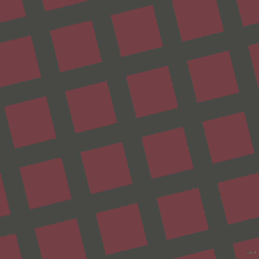 14/104 degree angle diagonal checkered chequered lines, 69 pixel lines width, 151 pixel square sizeArmadillo and Tosca plaid checkered seamless tileable