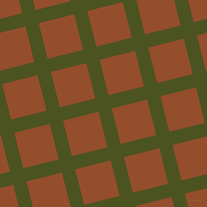 14/104 degree angle diagonal checkered chequered lines, 44 pixel lines width, 118 pixel square sizeArmy green and Alert Tan plaid checkered seamless tileable