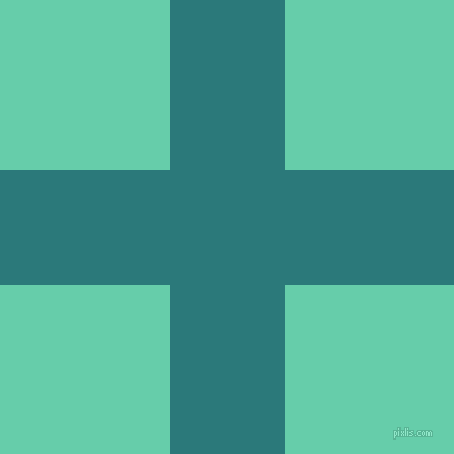 checkered chequered horizontal vertical lines, 103 pixel line width, 305 pixel square size, Atoll and Medium Aquamarine plaid checkered seamless tileable