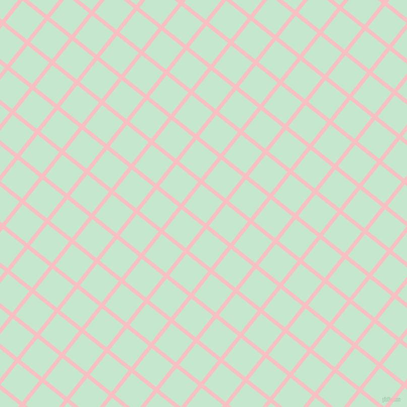 51/141 degree angle diagonal checkered chequered lines, 8 pixel line width, 55 pixel square size, Azalea and Granny Apple plaid checkered seamless tileable