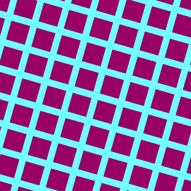 74/164 degree angle diagonal checkered chequered lines, 27 pixel line width, 78 pixel square size, Baby Blue and Eggplant plaid checkered seamless tileable