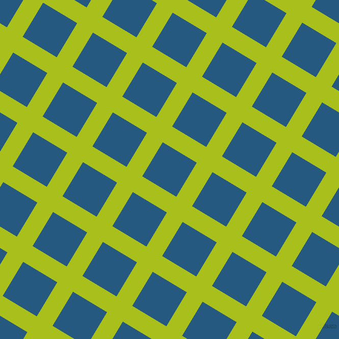 59/149 degree angle diagonal checkered chequered lines, 36 pixel line width, 78 pixel square size, Bahia and Bahama Blue plaid checkered seamless tileable