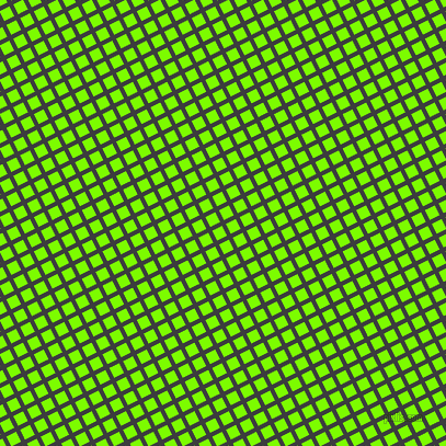 27/117 degree angle diagonal checkered chequered lines, 4 pixel line width, 10 pixel square size, Baltic Sea and Lawn Green plaid checkered seamless tileable