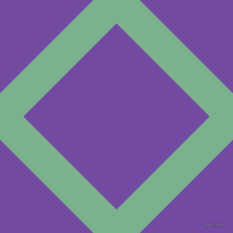45/135 degree angle diagonal checkered chequered lines, 64 pixel lines width, 256 pixel square size, Bay Leaf and Studio plaid checkered seamless tileable