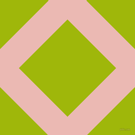45/135 degree angle diagonal checkered chequered lines, 92 pixel lines width, 237 pixel square size, Beauty Bush and Citrus plaid checkered seamless tileable