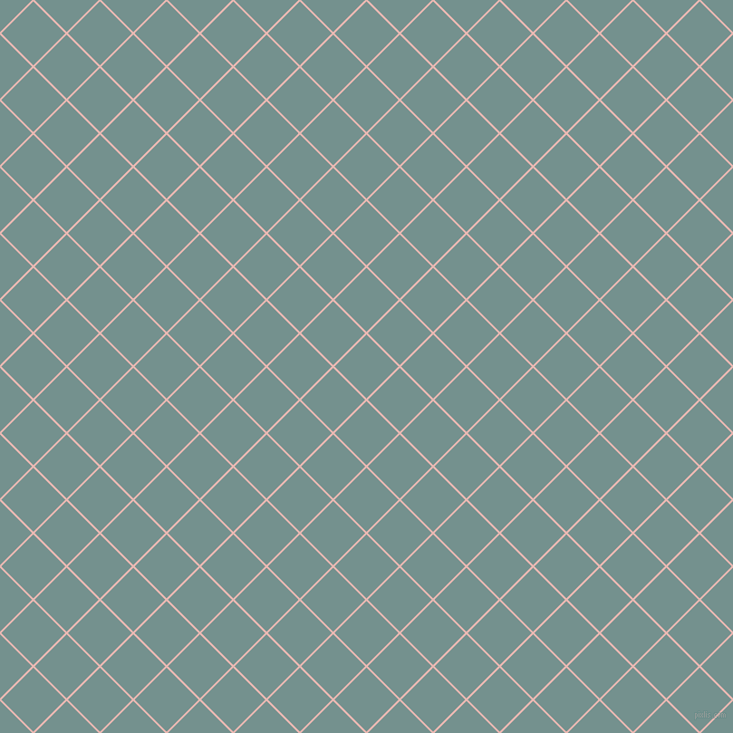 45/135 degree angle diagonal checkered chequered lines, 2 pixel lines width, 50 pixel square size, Beauty Bush and Juniper plaid checkered seamless tileable