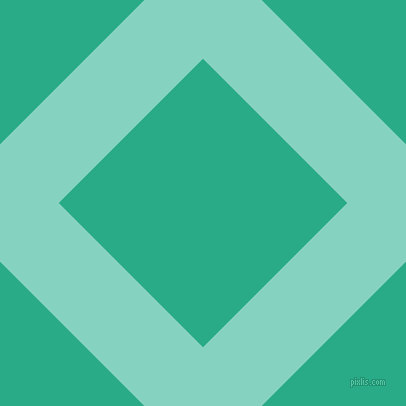 45/135 degree angle diagonal checkered chequered lines, 83 pixel lines width, 204 pixel square size, Bermuda and Jungle Green plaid checkered seamless tileable