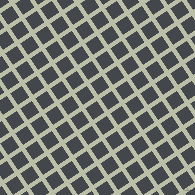 34/124 degree angle diagonal checkered chequered lines, 15 pixel lines width, 48 pixel square size, Beryl Green and Steel Grey plaid checkered seamless tileable