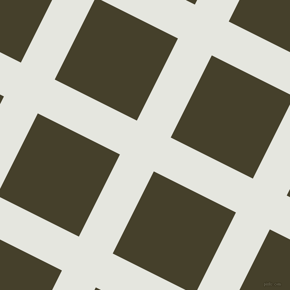 63/153 degree angle diagonal checkered chequered lines, 78 pixel lines width, 189 pixel square size, Black Squeeze and Woodrush plaid checkered seamless tileable