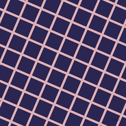 67/157 degree angle diagonal checkered chequered lines, 8 pixel lines width, 50 pixel square size, Blossom and Paua plaid checkered seamless tileable