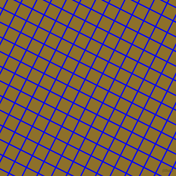 63/153 degree angle diagonal checkered chequered lines, 4 pixel lines width, 39 pixel square size, Blue and Corn Harvest plaid checkered seamless tileable
