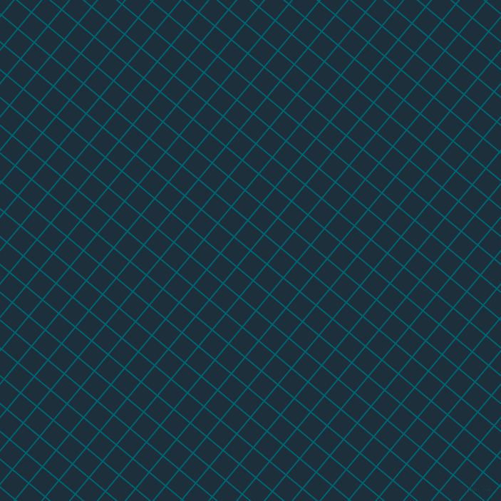 50/140 degree angle diagonal checkered chequered lines, 2 pixel lines width, 28 pixel square size, Blue Lagoon and Tangaroa plaid checkered seamless tileable