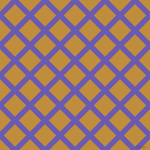45/135 degree angle diagonal checkered chequered lines, 18 pixel lines width, 54 pixel square size, Blue Marguerite and Pizza plaid checkered seamless tileable