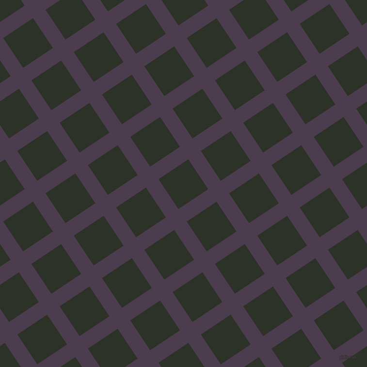 34/124 degree angle diagonal checkered chequered lines, 31 pixel lines width, 74 pixel square size, Bossanova and Black Forest plaid checkered seamless tileable