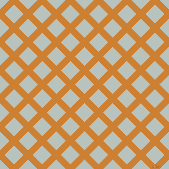 45/135 degree angle diagonal checkered chequered lines, 22 pixel line width, 46 pixel square size, Bronze and Tiara plaid checkered seamless tileable