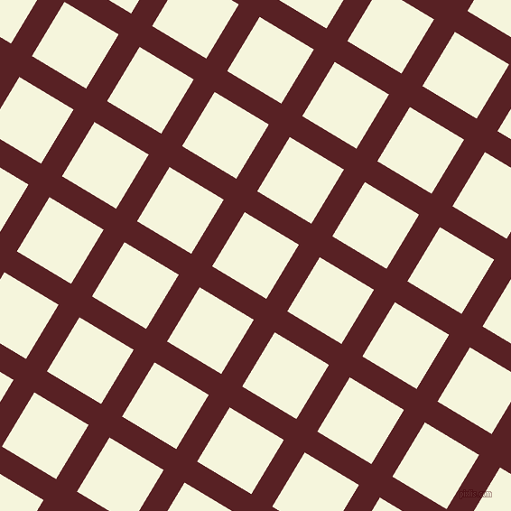 59/149 degree angle diagonal checkered chequered lines, 27 pixel lines width, 70 pixel square size, Burnt Crimson and Beige plaid checkered seamless tileable