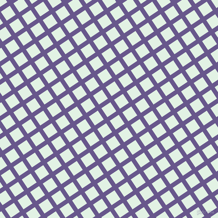 34/124 degree angle diagonal checkered chequered lines, 9 pixel line width, 22 pixel square size, Butterfly Bush and Frosted Mint plaid checkered seamless tileable