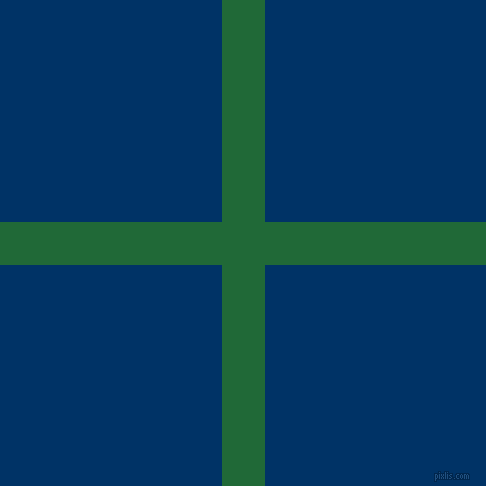 checkered chequered horizontal vertical lines, 43 pixel line width, 443 pixel square size, Camarone and Prussian Blue plaid checkered seamless tileable