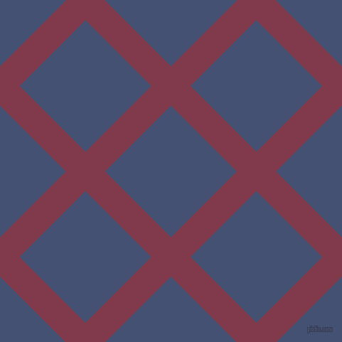 45/135 degree angle diagonal checkered chequered lines, 39 pixel line width, 131 pixel square size, Camelot and Astronaut plaid checkered seamless tileable