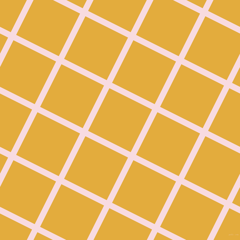 63/153 degree angle diagonal checkered chequered lines, 21 pixel line width, 167 pixel square size, Carousel Pink and Tulip Tree plaid checkered seamless tileable