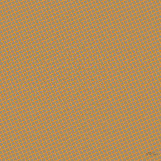 22/112 degree angle diagonal checkered chequered lines, 2 pixel lines width, 10 pixel square sizeCarrot Orange and Pale Oyster plaid checkered seamless tileable