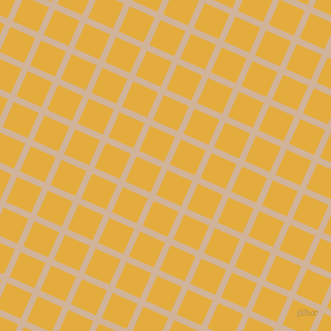 66/156 degree angle diagonal checkered chequered lines, 9 pixel line width, 39 pixel square size, Cashmere and Tulip Tree plaid checkered seamless tileable