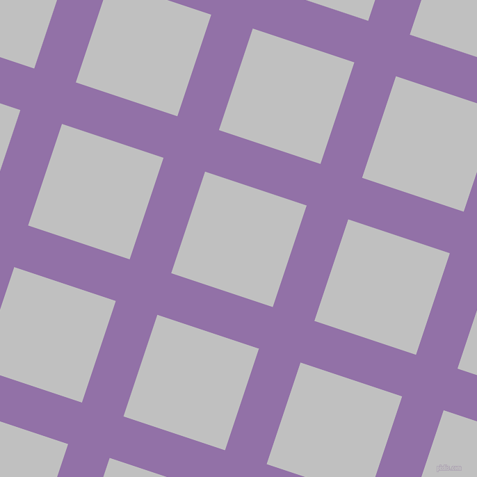 72/162 degree angle diagonal checkered chequered lines, 63 pixel lines width, 154 pixel square size, Ce Soir and Silver plaid checkered seamless tileable