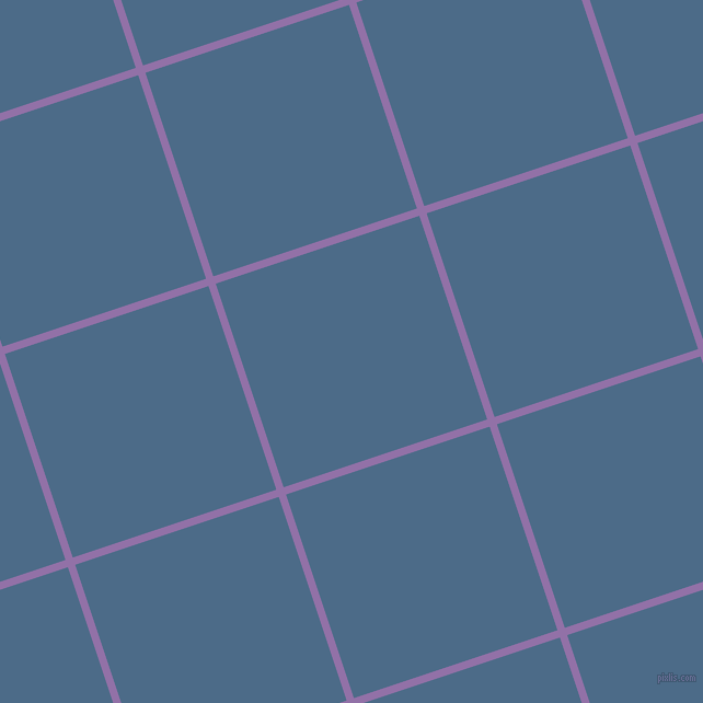 18/108 degree angle diagonal checkered chequered lines, 7 pixel line width, 196 pixel square size, Ce Soir and Wedgewood plaid checkered seamless tileable