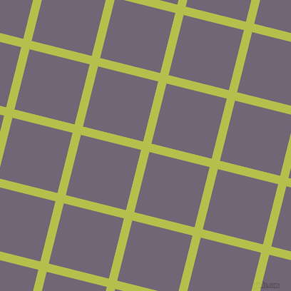 76/166 degree angle diagonal checkered chequered lines, 12 pixel line width, 87 pixel square size, Celery and Rum plaid checkered seamless tileable