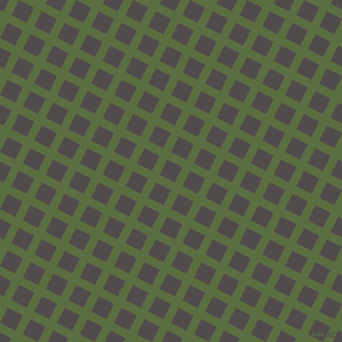 63/153 degree angle diagonal checkered chequered lines, 12 pixel line width, 24 pixel square size, Chalet Green and Matterhorn plaid checkered seamless tileable