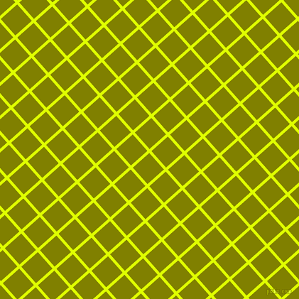 42/132 degree angle diagonal checkered chequered lines, 4 pixel lines width, 31 pixel square size, Chartreuse Yellow and Olive plaid checkered seamless tileable